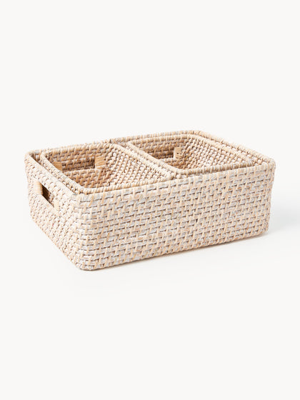 Westwing Cestas De Almacenamiento Lurdes 3 Uds