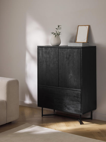 Westwing Chiffonnier De Madera De Mango Luca