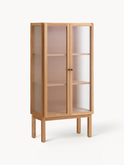 Westwing Chiffonnier de madera de roble Curiosity
