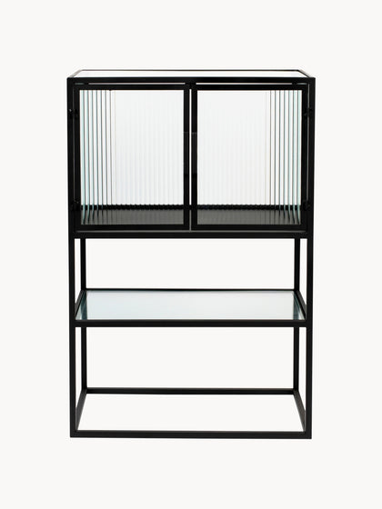 Westwing Chiffonnier De Vidrio Estriado Boli