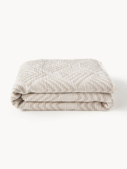 Westwing Colcha En Tejido Jacquard Milano