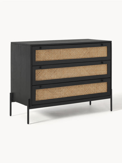 Westwing Cómoda con tejido vienés Vienna