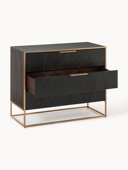 Westwing Cómoda De Madera De Mango Maciza Harry