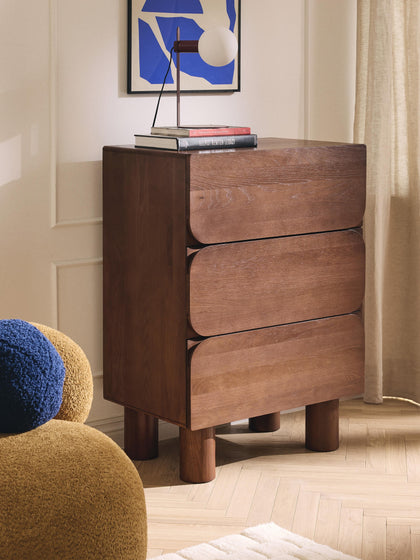 Westwing Cómoda De Madera De Roble Cadi