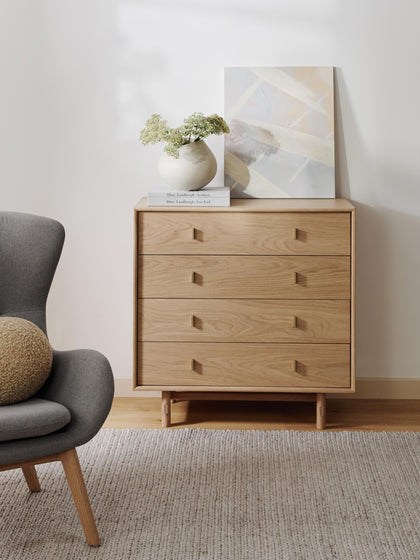 Westwing Cómoda De Madera De Roble Diana