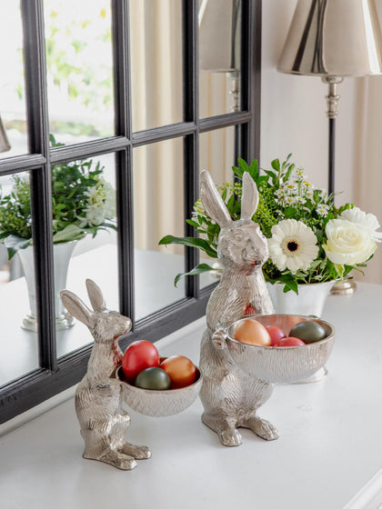 Westwing Conejo Decorativo Con Bol Bert 22 Cm