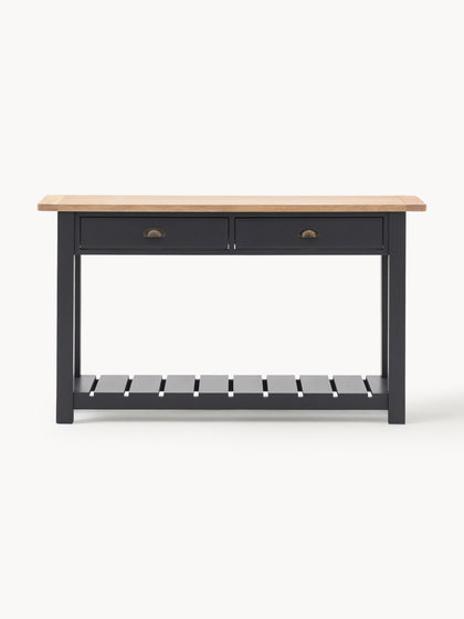 Westwing Consola artesanal de madera Eton