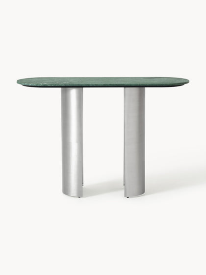 Westwing Consola Con Tablero De Mármol Noam