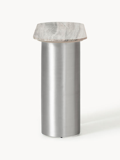 Westwing Consola Con Tablero De Mármol Noam