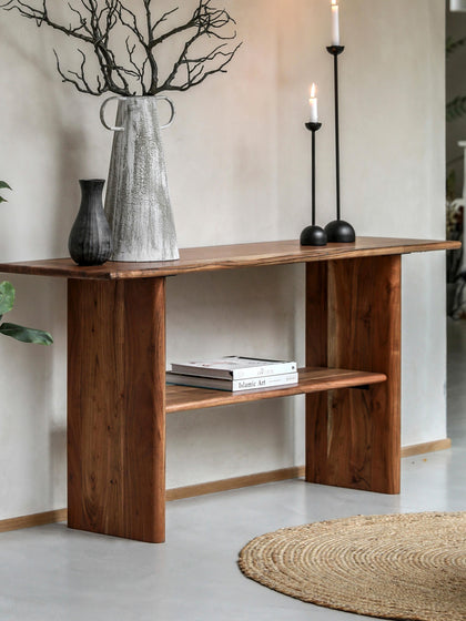 Westwing Cónsola De Madera De Acacia Borden