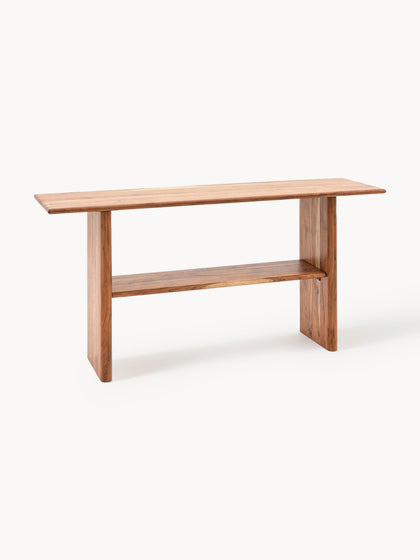 Westwing Cónsola de madera de acacia Borden