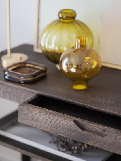 Westwing Consola De Madera De Roble Markham