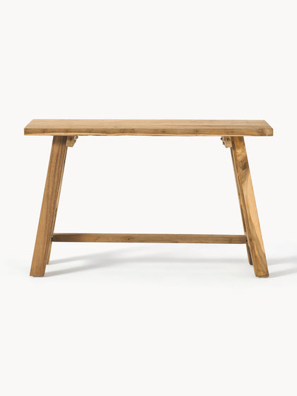 Westwing Consola De Madera De Teca Lawas