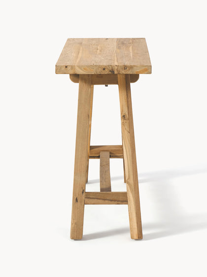 Westwing Consola De Madera De Teca Lawas