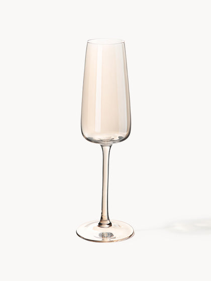 Westwing Copas de champán sopladas Ellery  4 uds