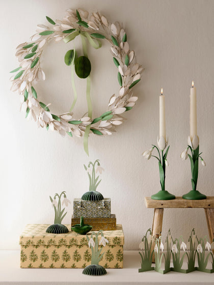 Westwing Corona De Pascua Snowdrop