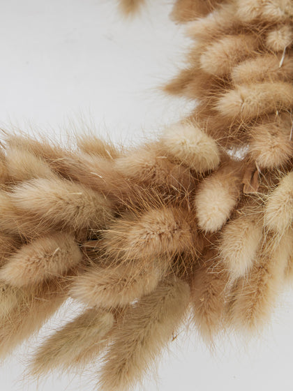 Westwing Corona Decorativa De Cola De Liebre Cilla