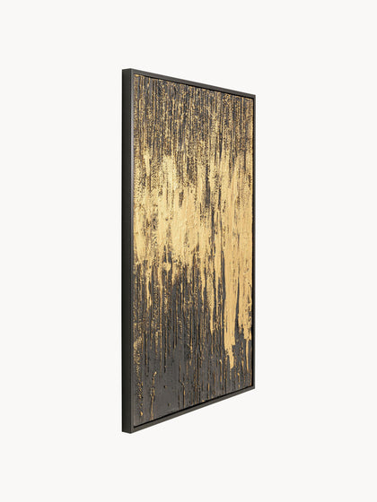 Westwing Cuadro En Lienzo Pintado A Mano Abstract