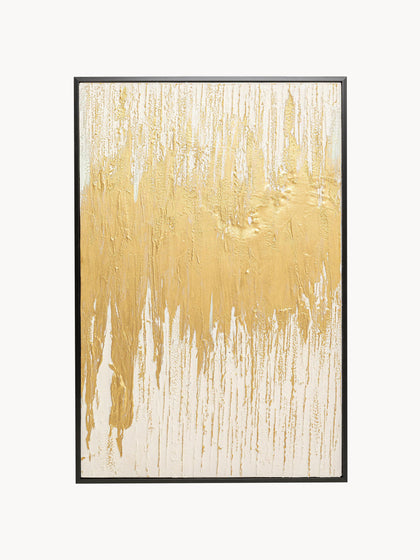 Westwing Cuadro en lienzo pintado a mano Abstract