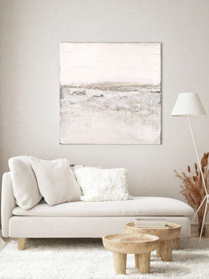 Westwing Cuadro En Lienzo Pintado A Mano Sandy