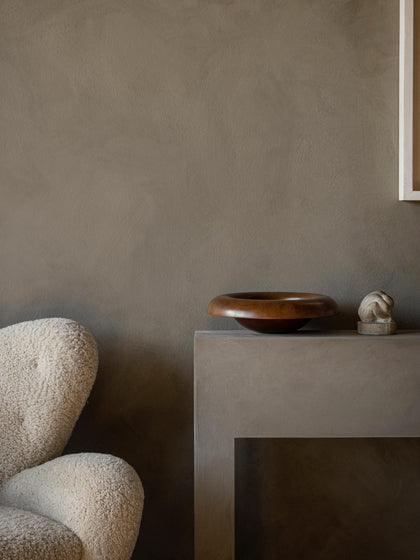 Westwing Cuenco Decorativo De Madera De Haya Rond