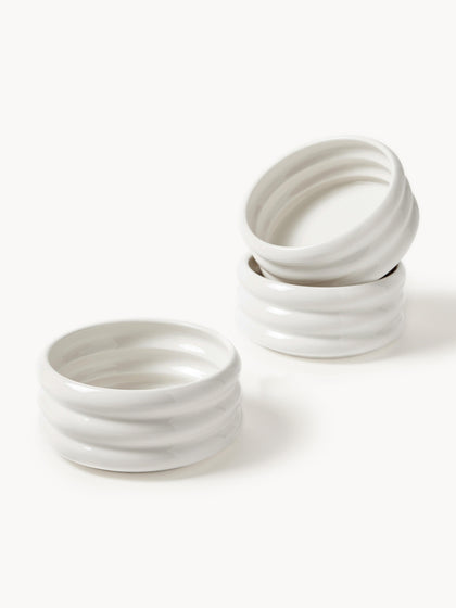 Westwing Cuencos De Porcelana Maira 3 Uds
