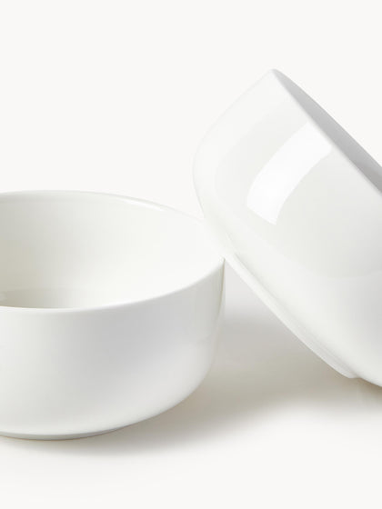 Westwing Cuencos De Porcelana Nessa 4 uds