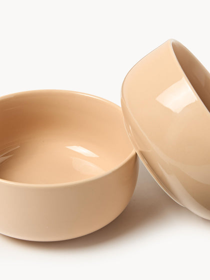 Westwing Cuencos De Porcelana Nessa 4 uds