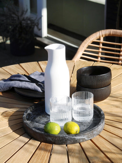 Westwing Cuencos Mate Con Relieve Neri 2 uds