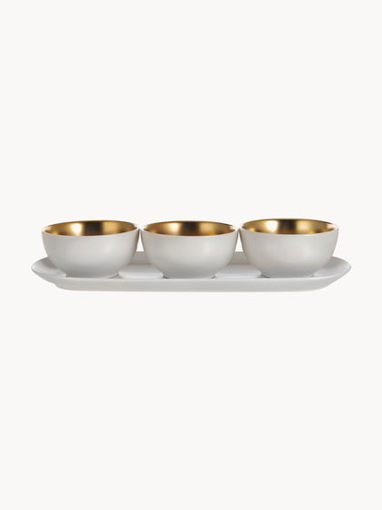 Westwing Cuencos Para Salsas Glitz 4 pzas