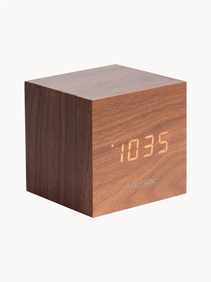Westwing Despertador LED Cube con conexión USB
