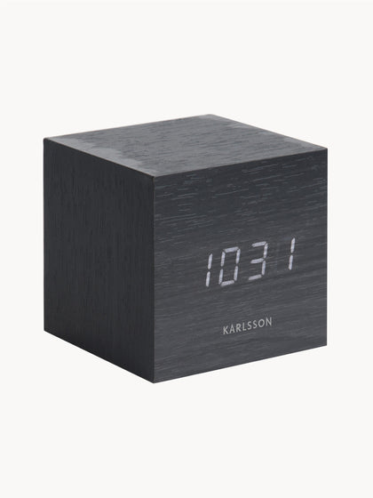 Westwing Despertador LED Cube con conexión USB