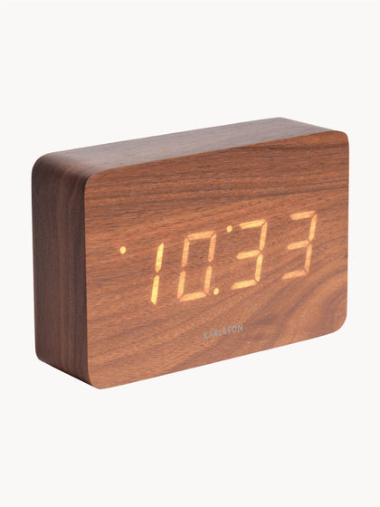 Westwing Despertador LED Square con conexión USB