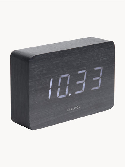 Westwing Despertador LED Square con conexión USB