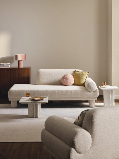 Westwing Diván En Bouclé Lilo