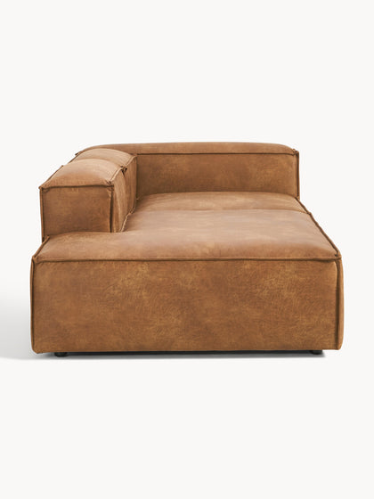 Westwing Diván Modular De Cuero Reciclado Lennon