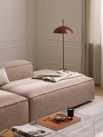 Westwing Diván Modular De Mezcla De Lino Lennon