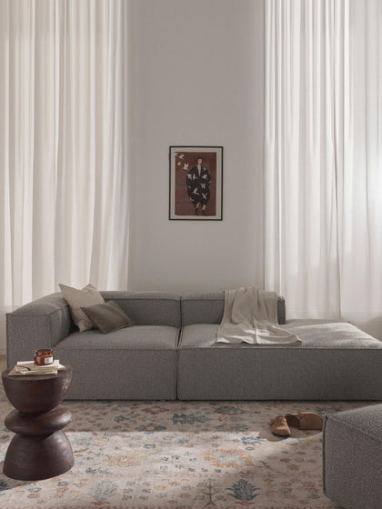 Westwing Diván Modular En Tejido Bouclé Lennon