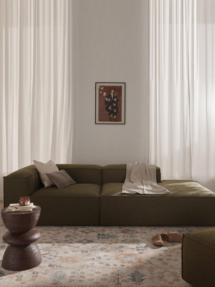 Westwing Diván Modular En Tejido Bouclé Lennon