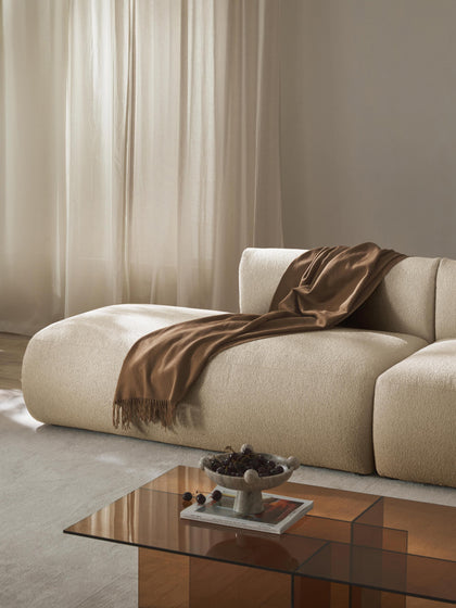 Westwing Diván Modular En Tejido Bouclé Sofia