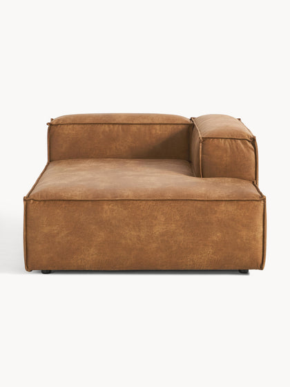 Westwing Diván Sofá De Cuero Reciclado Lennon