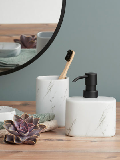 Westwing Dosificador De Jabón De Cerámica Marble