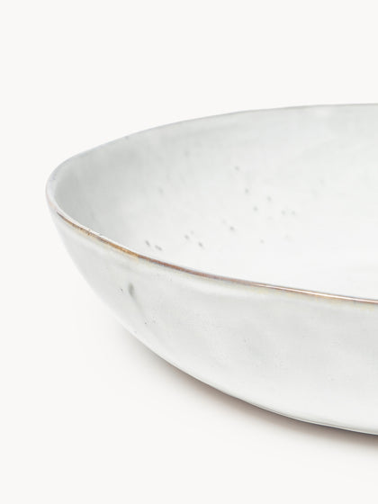 Westwing Ensaladera Artesanal Nordic Sand Ø 34 Cm