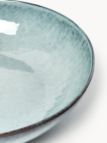 Westwing Ensaladera Artesanal Nordic Sea Ø 34 Cm