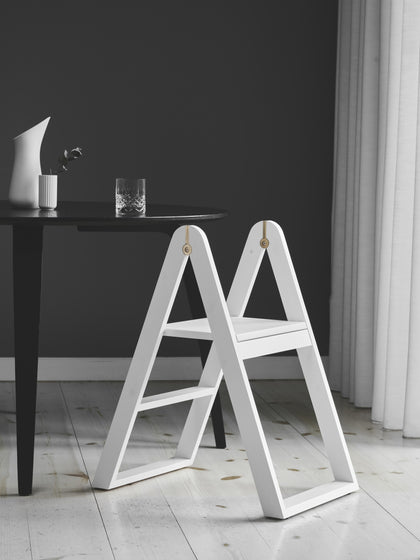 Westwing Escalera De Madera De Fresno Reech