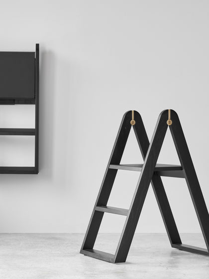 Westwing Escalera De Madera De Roble Reech