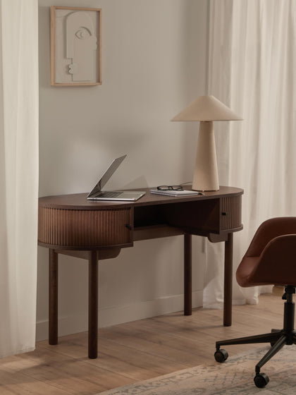 Westwing Escritorio Con Frente Acanalado Calary