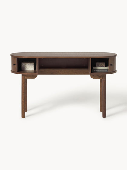 Westwing Escritorio Con Frente Acanalado Calary