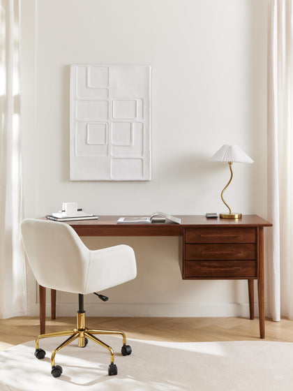 Westwing Escritorio De Madera De Mango Paul