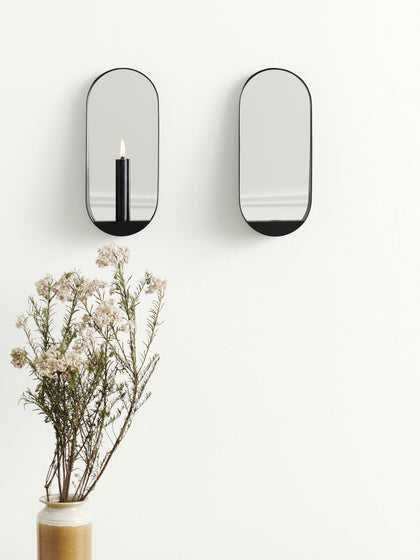 Westwing Espejo De Pared Con Candelabro Glim